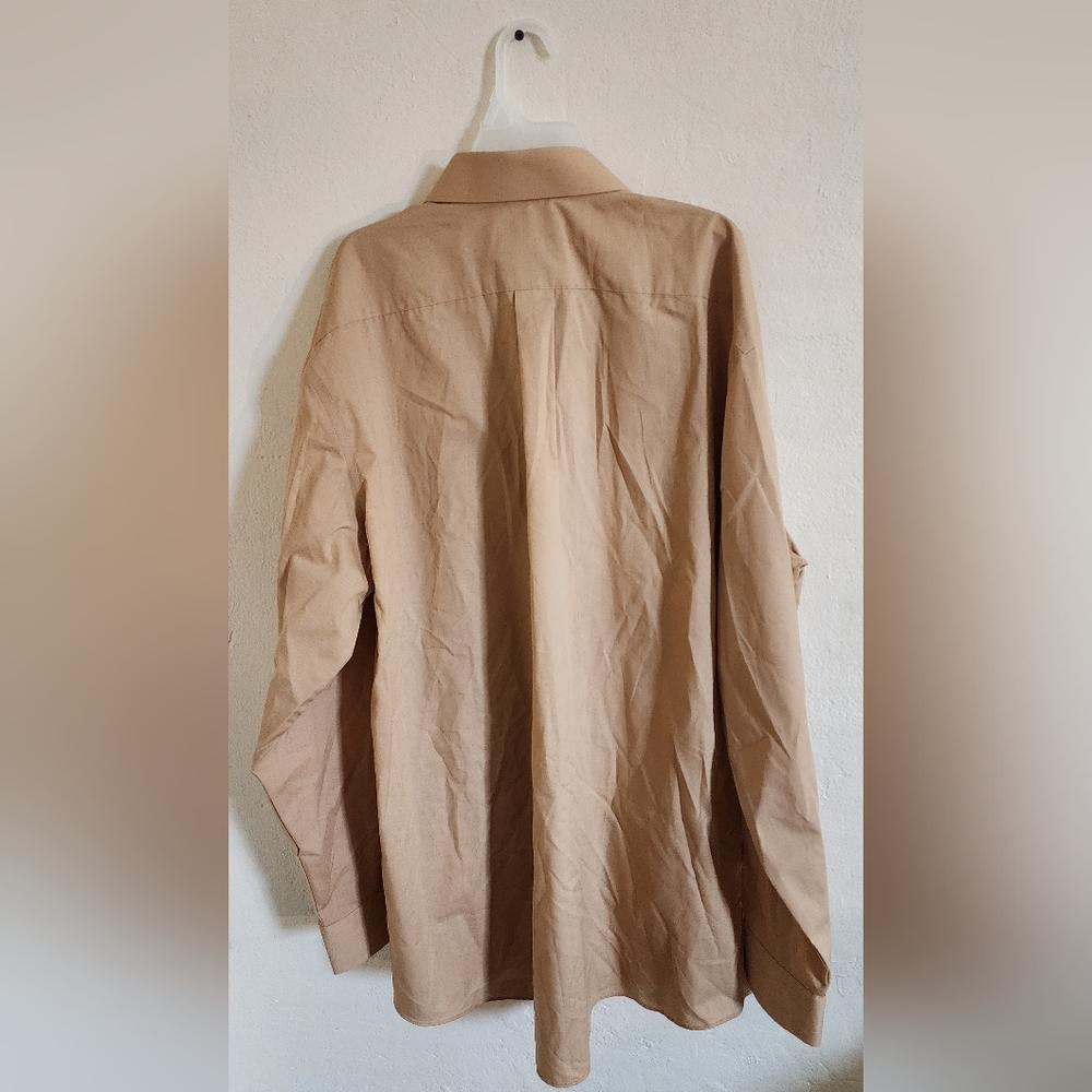 Stafford Men's Tan Shirt - Picture 5 of 10